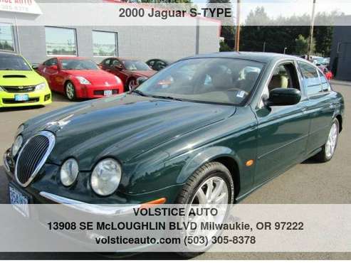 2000 Jaguar S-TYPE 4dr Sdn V6 GREEN 74K MUST SEE ! - cars & for sale in Milwaukie, OR