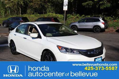 2016 *Honda* *Accord Sedan* LX 1HGCR2F3XGA073429 for sale in Bellevue, WA