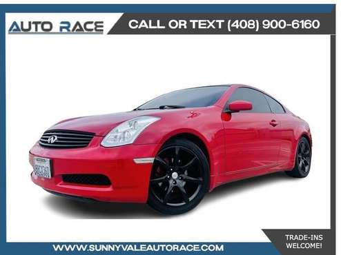 2004 Infiniti G35 Base RWD 2dr Coupe - - by dealer for sale in Sunnyvale, CA