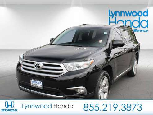 2013 Toyota Highlander Limited for sale in Edmonds, WA