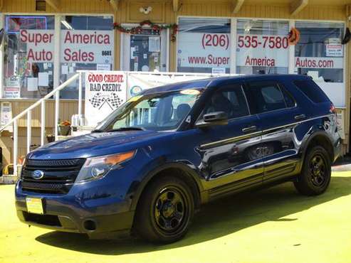 2014 Ford Explorer Police Interceptor, 97k, ONE OWNER, Trades R Welco for sale in Seattle, WA