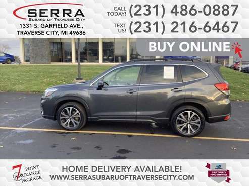 2020 Subaru Forester Limited for sale in Traverse City, MI