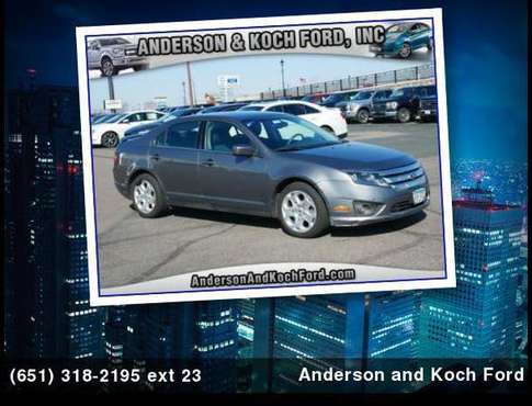2010 Ford Fusion SE Anderson & Koch Ford - - by dealer for sale in North Branch, MN