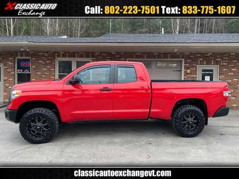 2014 Toyota Tundra SR5 4 6L V8 Double Cab 4WD - - by for sale in BERLIN, VT