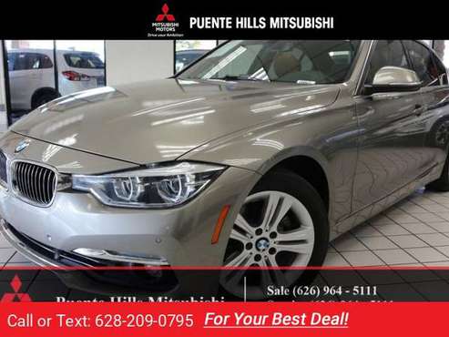 2016 BMW 328i sedan Silver for sale in City of Industry, CA
