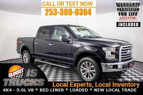 2016 Ford F-150 4x4 4WD F150 XLT SuperCrew PICKUP TRUCK - cars &... for sale in Sumner, WA