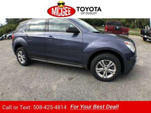 2013 Chevy Chevrolet Equinox LS suv Blue Metallic for sale in Dudley, MA