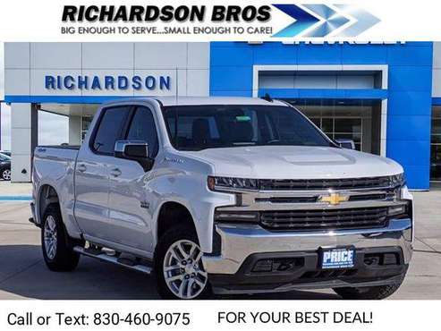 2019 Chevy Chevrolet Silverado 1500 LT pickup Summit White - cars &... for sale in Floresville, TX