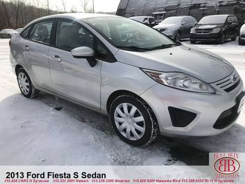 2013 FORD FIESTA S SEDAN! GREAT MPG! LOW MONTHLY PAYMENTS! - cars & for sale in N SYRACUSE, NY
