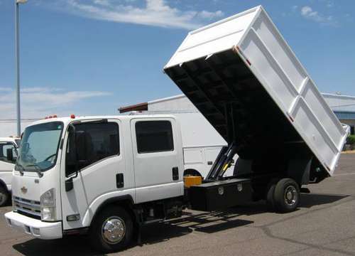 2008 Chevy W4500HD Crewcab (Isuzu NPR HD Crewcab) Dump Truck 14FT for sale in Mesa, AZ