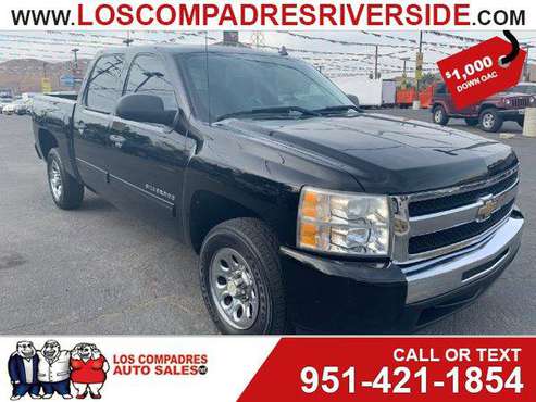 2009 Chevrolet Chevy Silverado 1500 Work Truck -$1,000 Down and Your... for sale in Riverside, CA