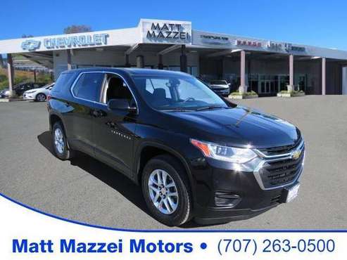2019 Chevrolet Traverse SUV LS (Mosaic Black Metallic) - cars &... for sale in Lakeport, CA
