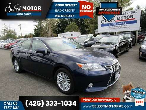 2013 Lexus ES 350 BaseSedan FOR ONLY 400/mo! - - by for sale in Lynnwood, WA