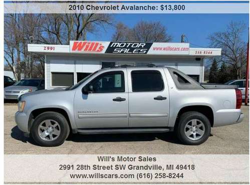 2010 Chevy Avalanche LS 4x4 Crew Cab Pickup - - by for sale in GRANDVILLE, MI