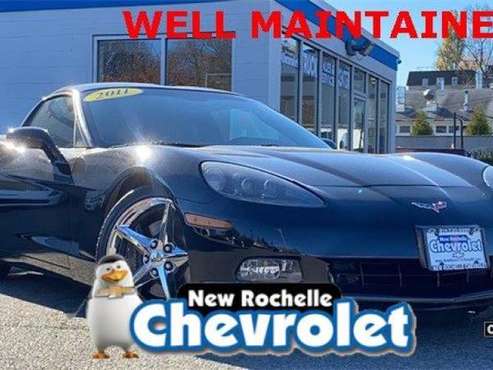 2011 Chevy Chevrolet Corvette w/1LT Convertible Black - cars & for sale in New Rochelle, NY