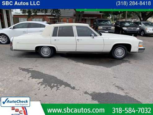 1984 CADILLAC FLEETWOOD BROUGHAM with - cars & trucks - by dealer -... for sale in Bossier City, LA