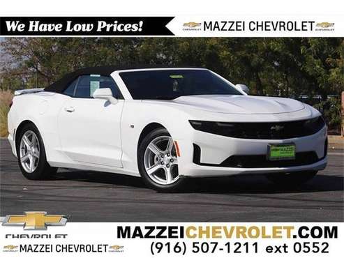 2019 Chevrolet Camaro 1LT - convertible - - by dealer for sale in Vacaville, CA