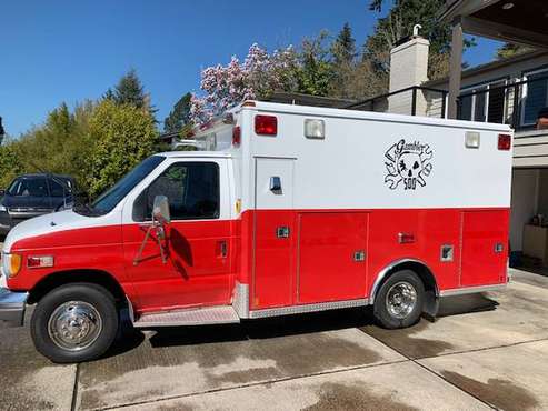 1996 Ford E-350 Ambulance with 7.3L Powerstroke for sale in Vancouver, OR