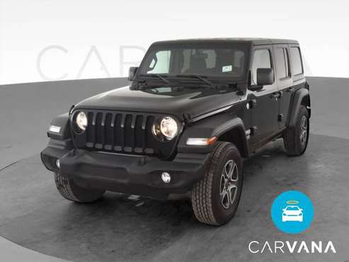 2020 Jeep Wrangler Unlimited Sport S Sport Utility 4D suv Black - -... for sale in Chicago, IL
