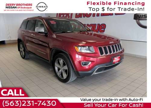 2015 Jeep Grand Cherokee 4WD 4D Sport Utility/SUV Limited - cars & for sale in Dubuque, IA