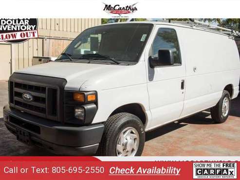 2010 Ford Econoline Cargo Van Commercial van Oxford White for sale in San Luis Obispo, CA