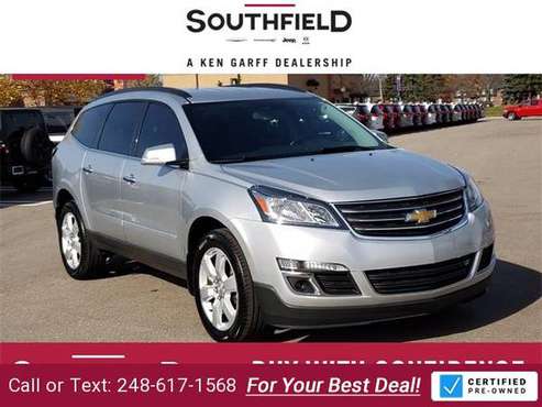 2017 Chevy Chevrolet Traverse LT suv - BAD CREDIT OK! - cars &... for sale in Southfield, MI