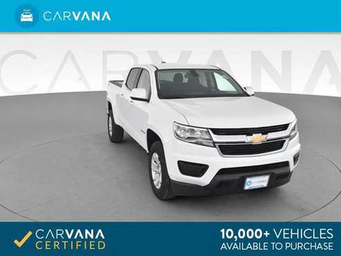 2019 Chevy Chevrolet Colorado Crew Cab LT Pickup 4D 6 ft pickup White for sale in York, PA