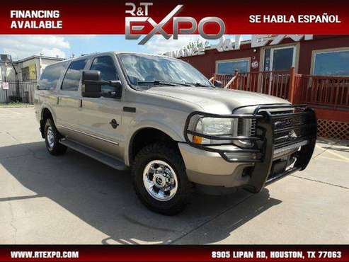 2004 Ford Excursion 137 WB 6.0L Limited 4WD - We Finance as low as... for sale in Houston, TX