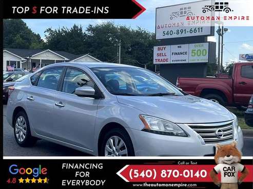 175/mo-2013 Nissan Sentra SV Sedan 4D - - by dealer for sale in Fredericksburg, VA