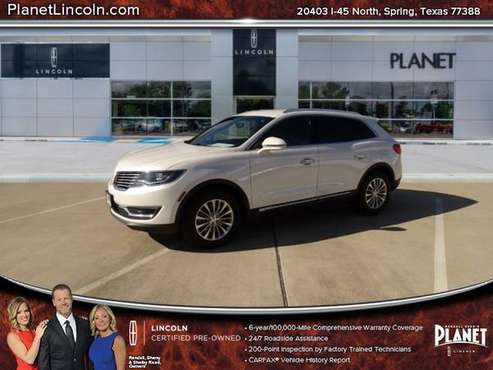 2017 Lincoln MKX Select FWD - cars & trucks - by dealer - vehicle... for sale in Spring, TX