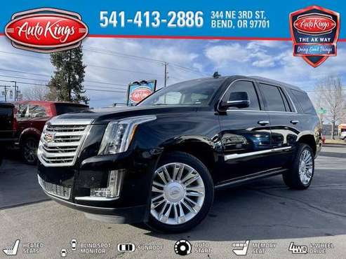 2017 Cadillac Escalade Platinum Sport Utility 4D w/48K Platinum AWD for sale in Bend, OR