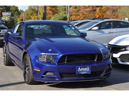 2014 Ford Mustang coupe GT 2dr Fastback (BLUE) for sale in Hooksett, NH