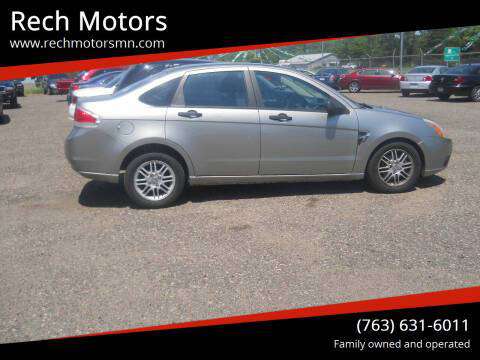 2008 FORD FOCUS for sale in Princeton, MN