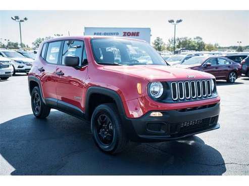 2018 Jeep Renegade SUV Sport - Jeep Colorado Red for sale in Springfield, MO