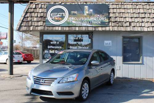 2013 Nissan Sentra SV 4dr Sedan Gray, Only 58k, Great on Gas - cars... for sale in Omaha, IA