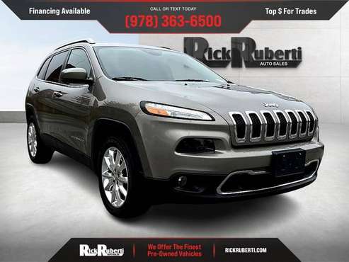 2016 Jeep Cherokee Limited FOR ONLY 301/mo! - - by for sale in Fitchburg, MA