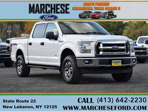 2017 Ford F-150 XLT 4x4 4dr Supercrew 5.5 ft. SB - truck - cars &... for sale in New Lebanon, MA