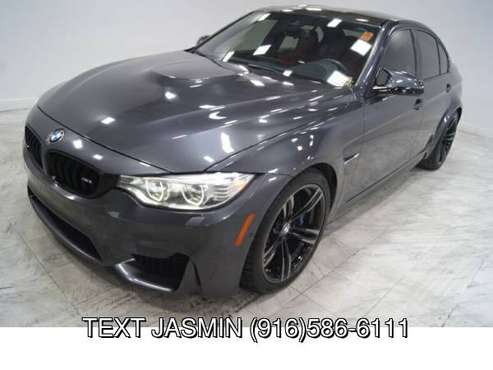 2016 BMW M3 LOW MILES M 3 LOADED RED INTERIOR M4 M5 M3 BLACK... for sale in Carmichael, CA
