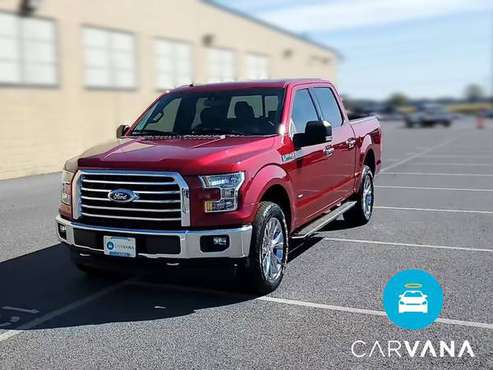 2017 Ford F150 SuperCrew Cab XLT Pickup 4D 5 1/2 ft pickup Red for sale in Statesboro, GA