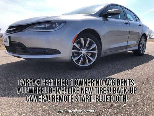 2015 Chrysler 200 S AWD - - by dealer - vehicle for sale in Saint Augusta, MN