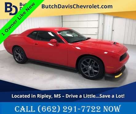 Sporty 2019 Dodge Challenger GT 2D Coupe w/Backup CAMERA Low Miles! for sale in Ripley, MS