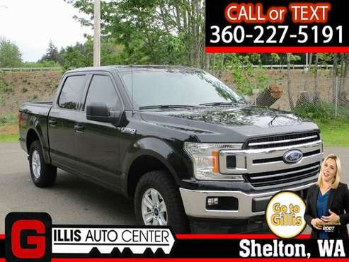 2018 Ford F-150 4x4 4WD F150 Crew cab XLT SuperCrew PICKUP TRUCK for sale in Shelton, WA