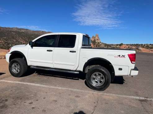 Nissan titan Pro-4X 4x4 35 tires lockers for sale in Colorado Springs, CO
