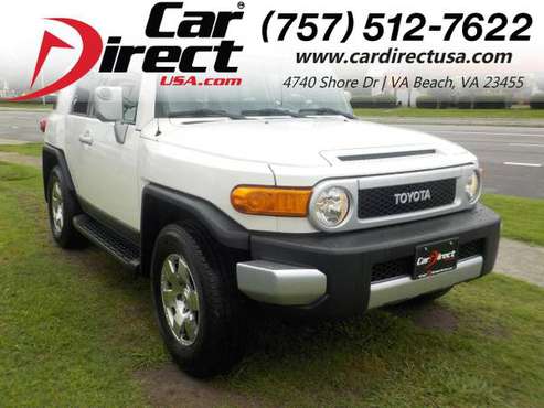 2010 Toyota FJ Cruiser 4X4, WARRANTY, CD PLAYER, TOW PACKAGE, BACKUP C for sale in Virginia Beach, VA
