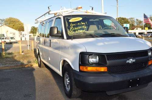2008 CHEVY EXPRESS 1500 CARGO WORK VAN ONLY 76K! (more ford vans here) for sale in Lindenhurst, NY