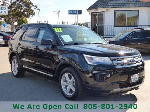 2018 FORD EXPLORER XLT - - by dealer - vehicle for sale in Arroyo Grande, CA