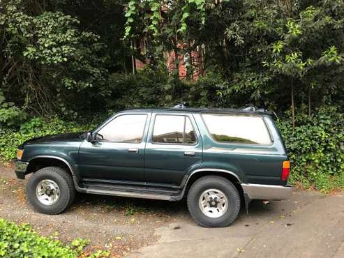 Beautiful 94 Toyota 4Runner 4x4 (lowered price) for sale in Fortuna, CA