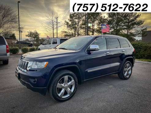 2012 Jeep Grand Cherokee OVERLAND 4X4, ONE OWNER ONLY 64K MILES for sale in Virginia Beach, VA