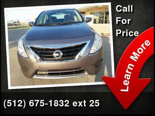 2018 Nissan Versa 4d Sedan SV Special Edition CALL FOR DETAILS AND for sale in Kyle, TX