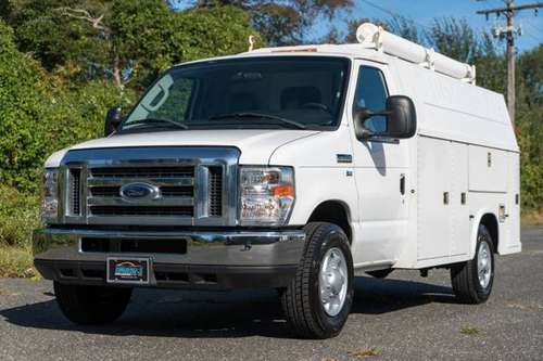 2011 FORD E350 SUPER DUTY UTILITY WORK PLUMBER VAN - CERTIFIED ONE OWN for sale in Neptune City, NJ